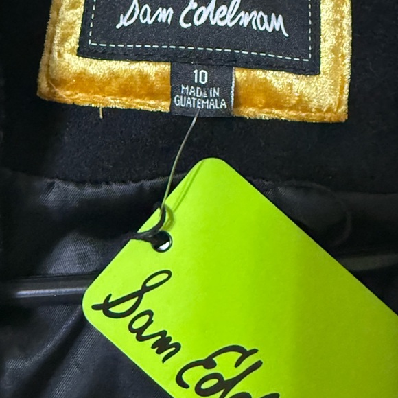 Sam Edelman Black Trench Coat - Picture 4 of 5